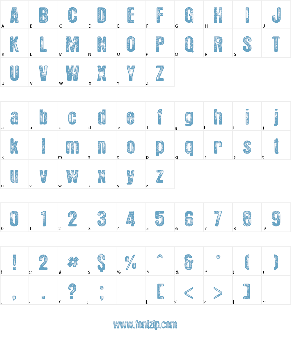 Hotel Coral Essex Font Character
